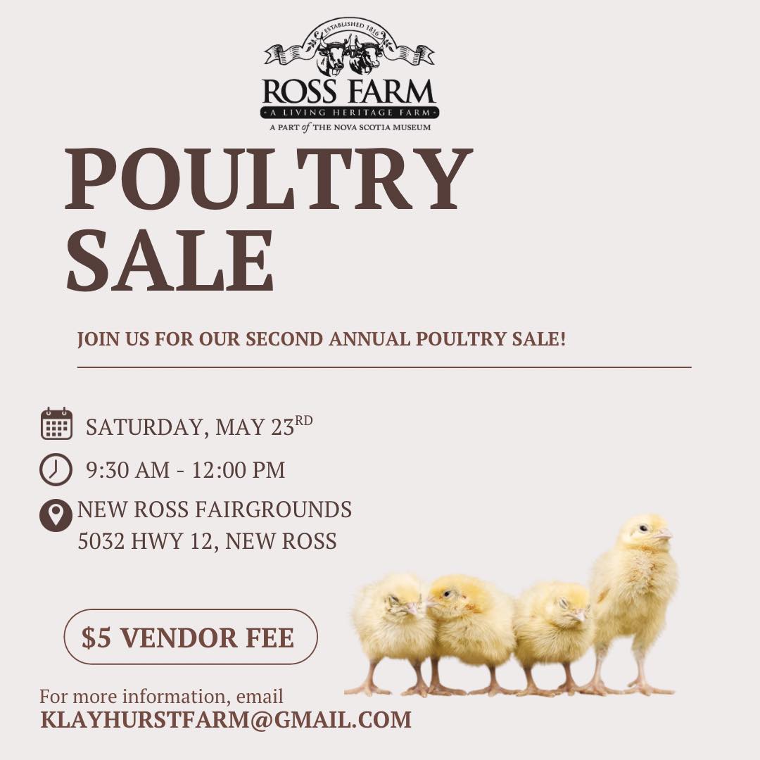 Ross Farm Poultry Sale Ad
